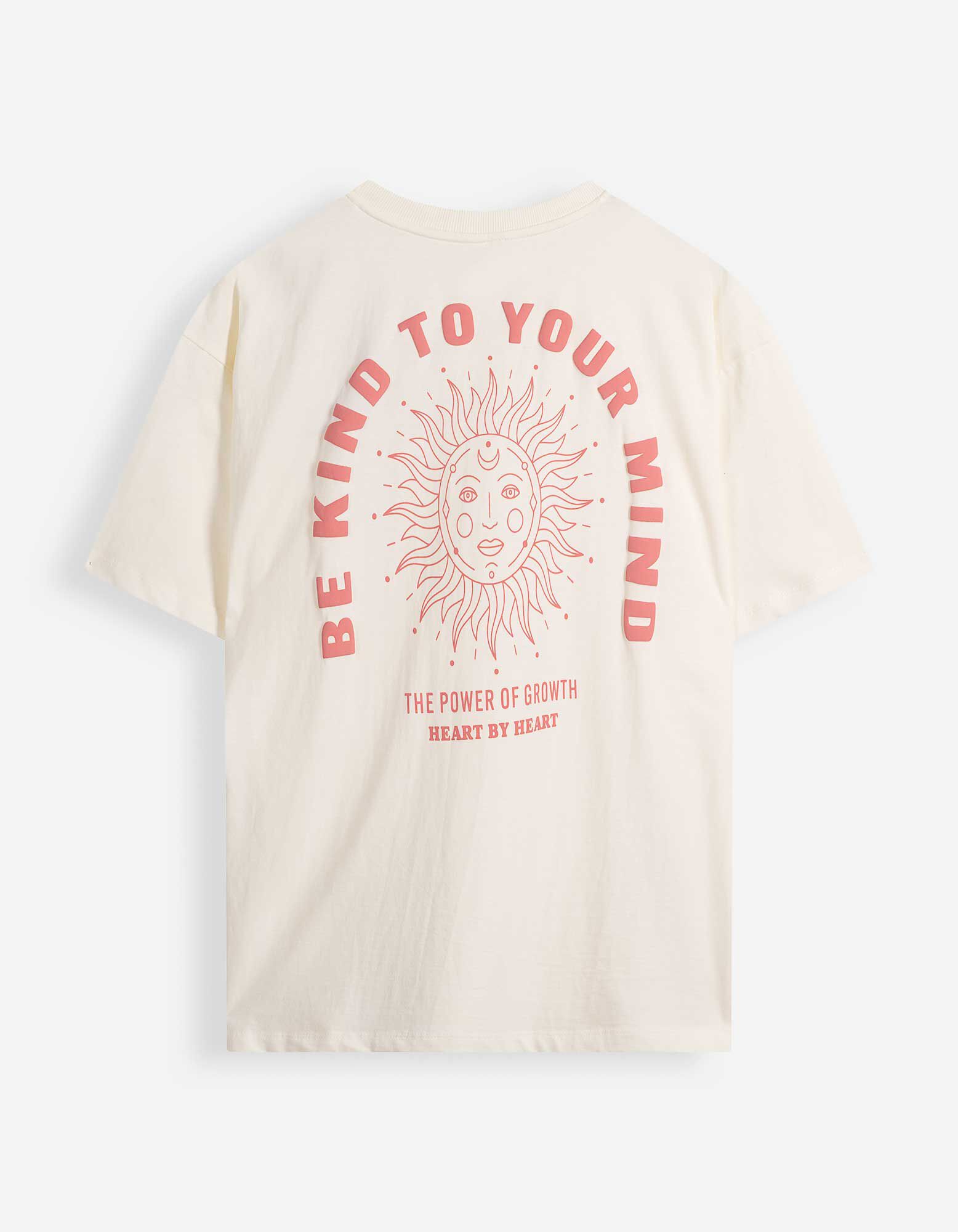 T-Shirt - R&uuml;ckenprint - Off-White