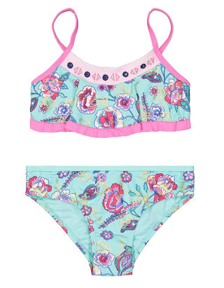 M&auml;dchen Set aus Bikini Top und Bikini Slip