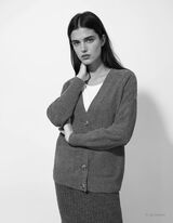 Vesta - Našiveni džepovi - siva