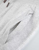 Jogginghose - Relaxed Fit - weiß