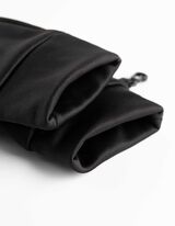 Skihandschuhe - Reflektor - schwarz