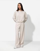 spodnie joggingowe - Straight Fit - bez