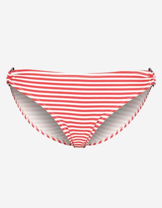 Bikinibroekje - Strepen - rood