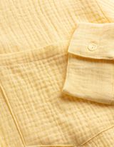 Bluse - einfarbig - hellgelb