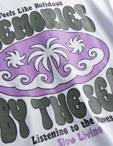 T-Shirt - R&uuml;ckenprint - hellblau