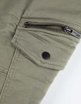 Kelnės su kišenėmis - zalias