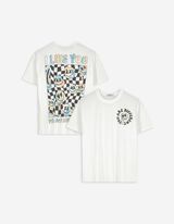 T-Shirt - Kurze Ärmel - weiß