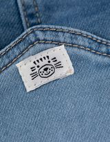 Latzhose - Stretchanteil - hellblau