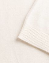 Pul&oacute;ver - R&ouml;vid ujj&uacute; - feher