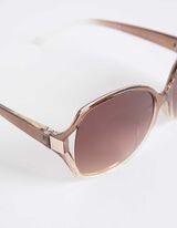 Zonnebril - Ovaal - lichtbruin