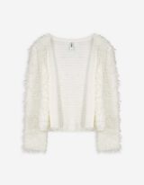 Cardigan - Regular Fit - weiß