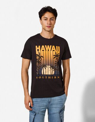 T-shirt - Czarny