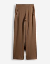 Hose - Elastischer Bund - braun