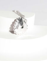 Ketting - Siersteentjes - zilver