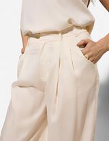 Hose - Wide Fit - Off-White