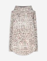 Longpullover - Rollkragen - weiß