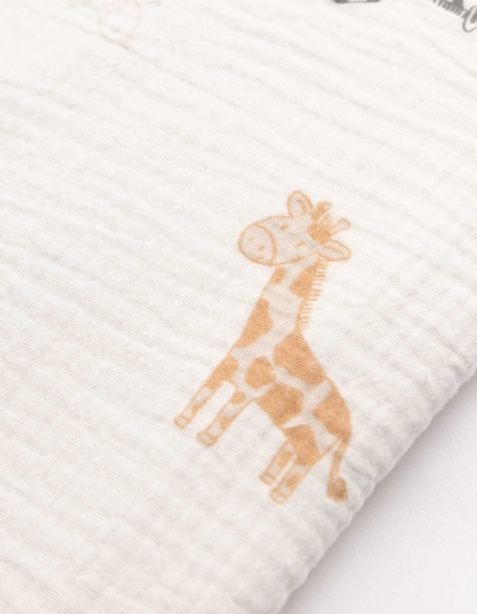 Couverture - Mousseline - blanc