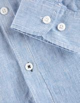 Camicia - Misto lino - blu