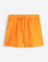 Shorts - Musselin - orange