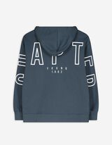 Kapucnis felső - Túlméretezett fazon - sotetkek