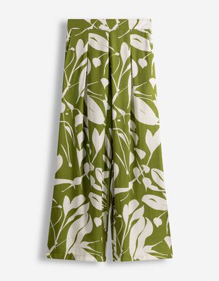 Hose - Allover-Print - gr&uuml;n