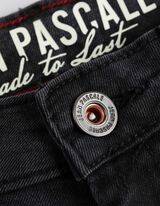 Džínsy - Straight Fit - cierna