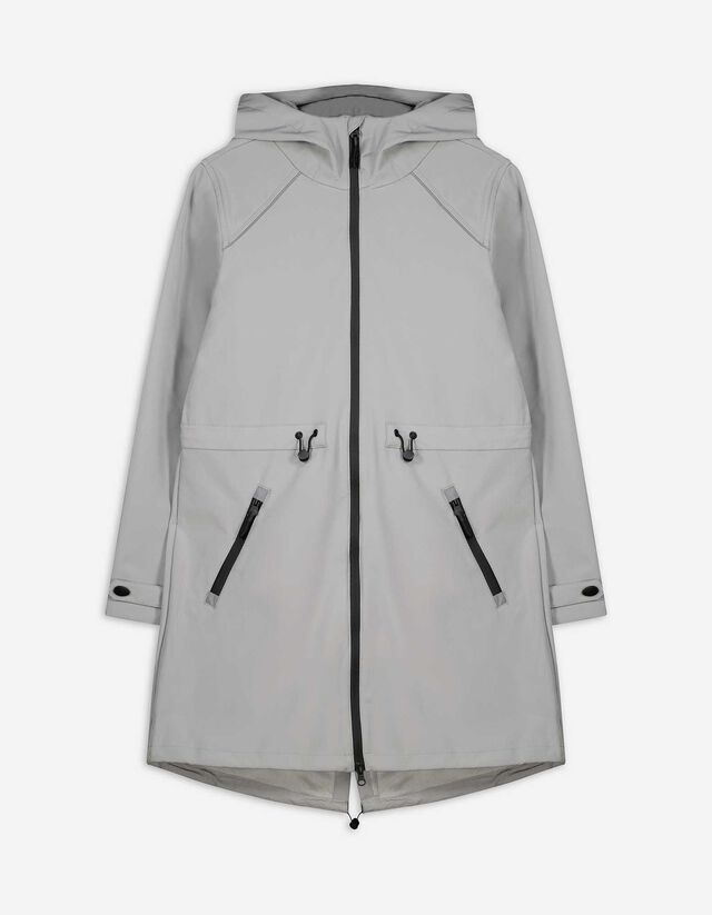 Jacke - Wasserabweisend - grau
