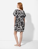 Plažna tunika - Pamuk - crno