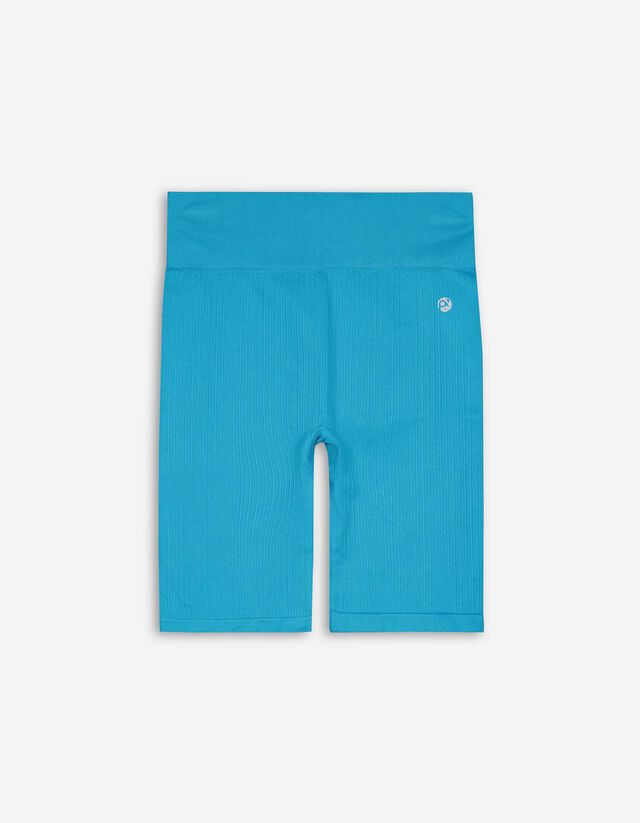 Pantaloncini da ciclista - Senza cuciture - turchese