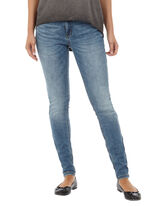 Damen Stone Washed Skinny Fit Jeans