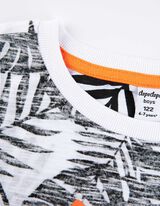 Trumpa palaidinė - Užrašas - baltas