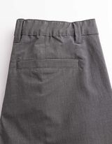 Chinohose - Viskose-Anteil - Grau