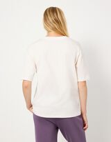 T-Shirt - Baumwolle - Off-White