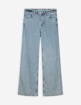 Jeans - Strasssteine - blau