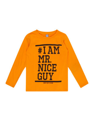 Jungen Longsleeve mit Message-Print