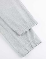 Bėgiojimo kelnės - Ilgas - sviesiai pilkas