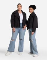 Caban striukė - Viskozės dalis - tamsiai pilkas