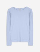 Longsleeve - Katoenmix - lichtblauw