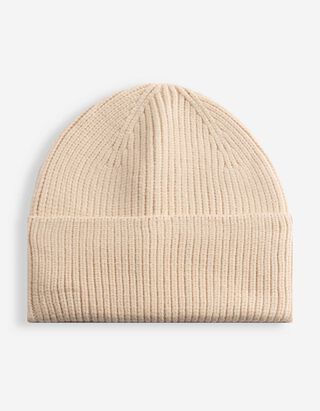 M&uuml;tze - Rippstrick - Beige