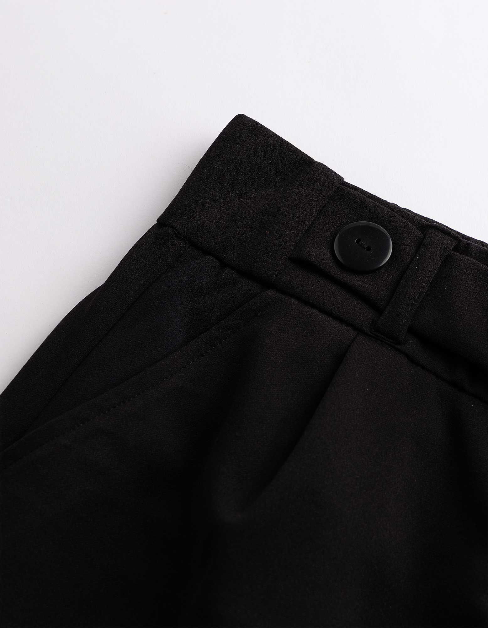 Pantalon - Fermeture &eacute;lastique - noir