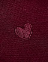 Hoodie - Effen - donkerlila