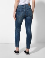 Jeans - Met stretch - blauw
