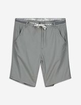 Kratke hlače - Lanena me&scaron;anica - zelena