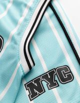 Set aus Top und Hose - Print - t&uuml;rkis