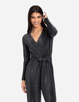 kombinezon - Straight Fit - czarny