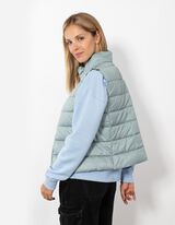 Štepani prsluk - Ruska kragna - tirkizna