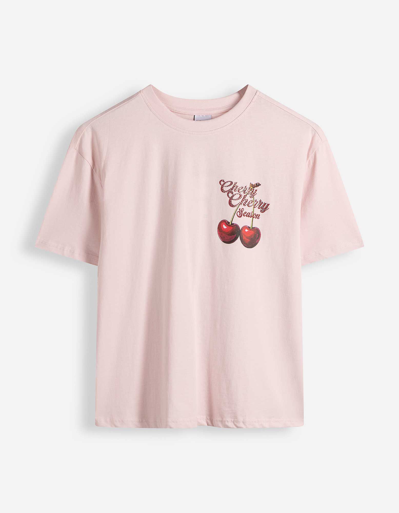 T-Shirt - Print - Rot