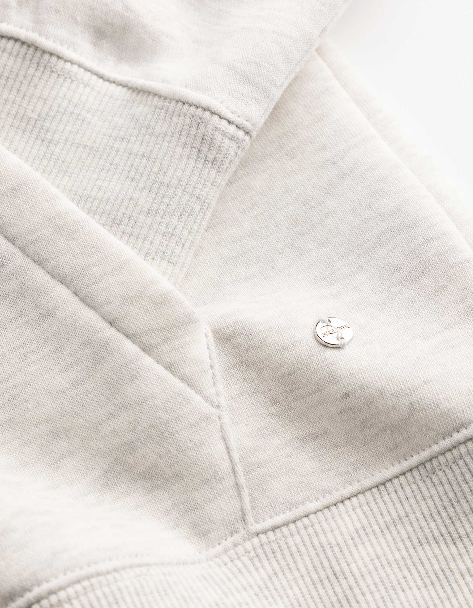 Sweatjacke - Regular Fit - Hellgrau