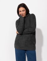 Pullover - Maglia larga - grigio scuro