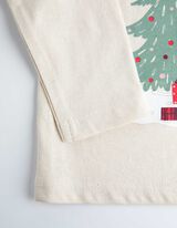 Longsleeve - Vooropdruk - beige